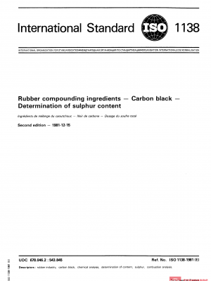 ISO 1138:1981 PDF