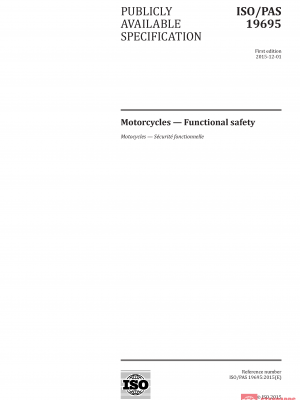 ISO/PAS 19695:2015 PDF