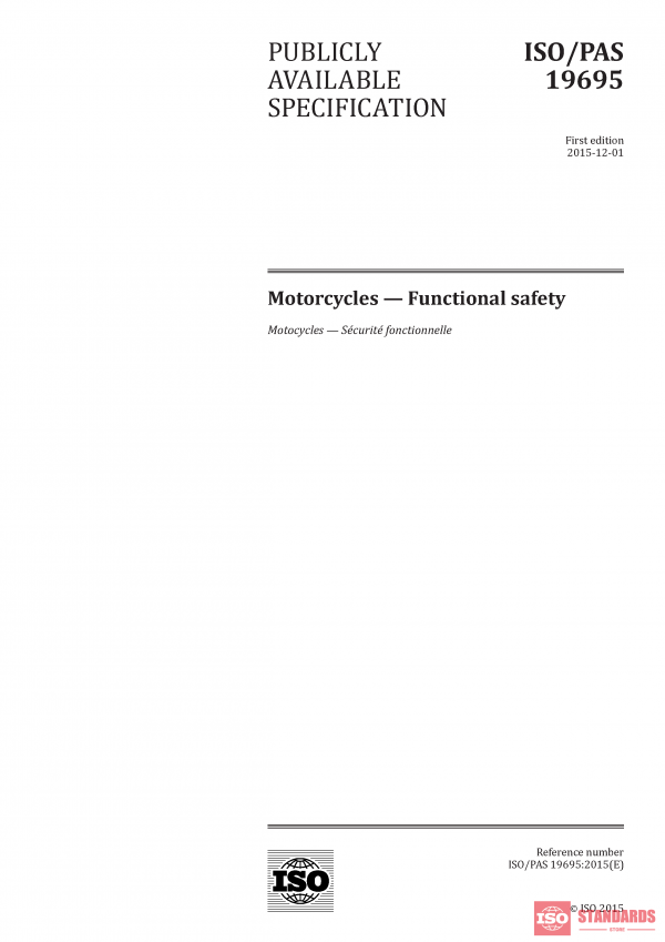 ISO/PAS 19695:2015 PDF