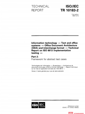 ISO/IEC TR 10183-2:1993 PDF
