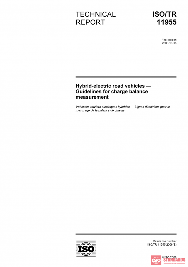 ISO/TR 11955:2008 PDF