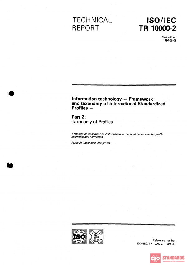 ISO/IEC TR 10000-2:1990 PDF