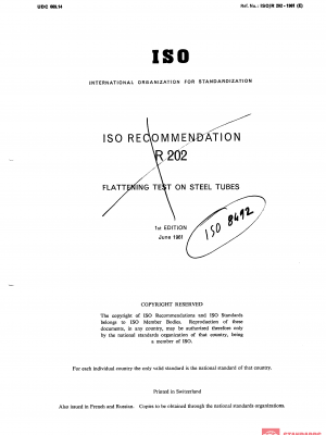 ISO/R 202:1961 PDF