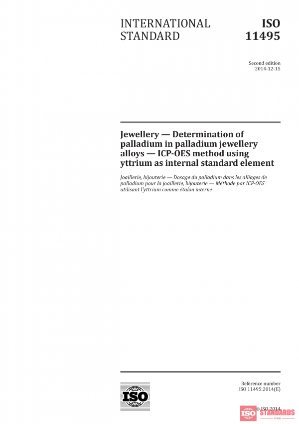 ISO 11495:2014 PDF