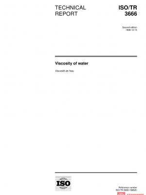 ISO/TR 3666:1998 PDF