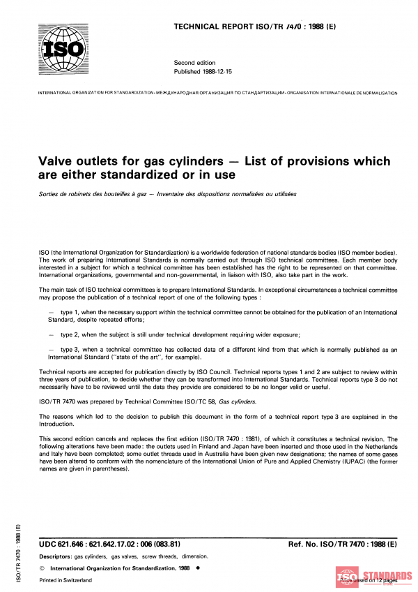 ISO/TR 7470:1988 PDF
