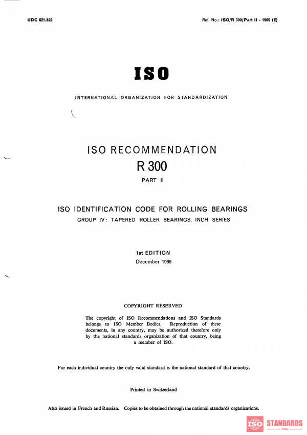 ISO/R 300-2:1965 PDF