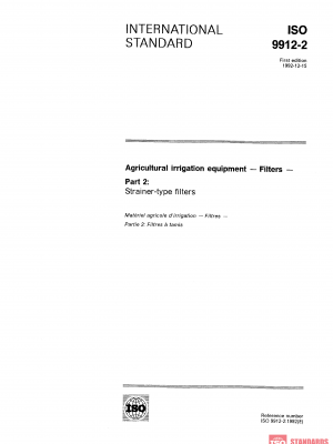 ISO 9912-2:1992 PDF