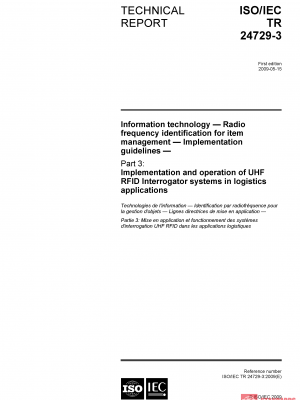 ISO/IEC TR 24729-3:2009 PDF