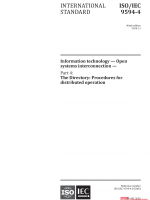 ISO/IEC 9594-4:2020 PDF