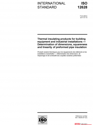 ISO 12628:2011 PDF