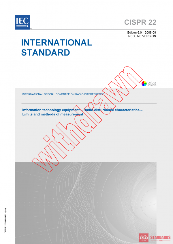 CISPR 22:2008 RLV PDF