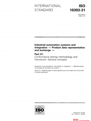 ISO 10303-31:1994 PDF
