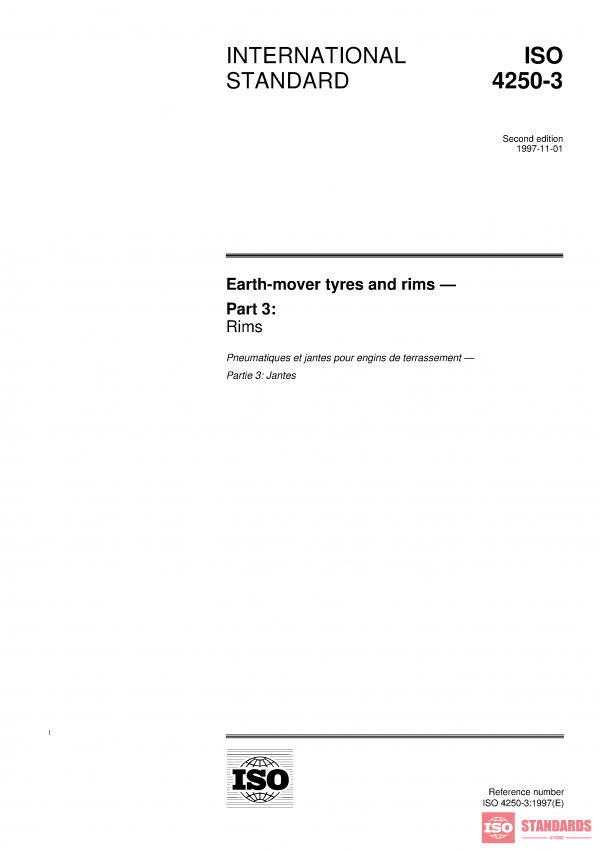 ISO 4250-3:1997 PDF