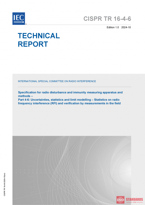 CISPR TR 16-4-6:2024 PDF