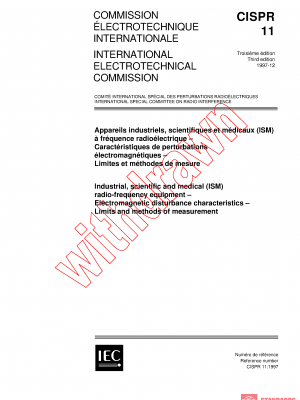 CISPR 11:1997 PDF