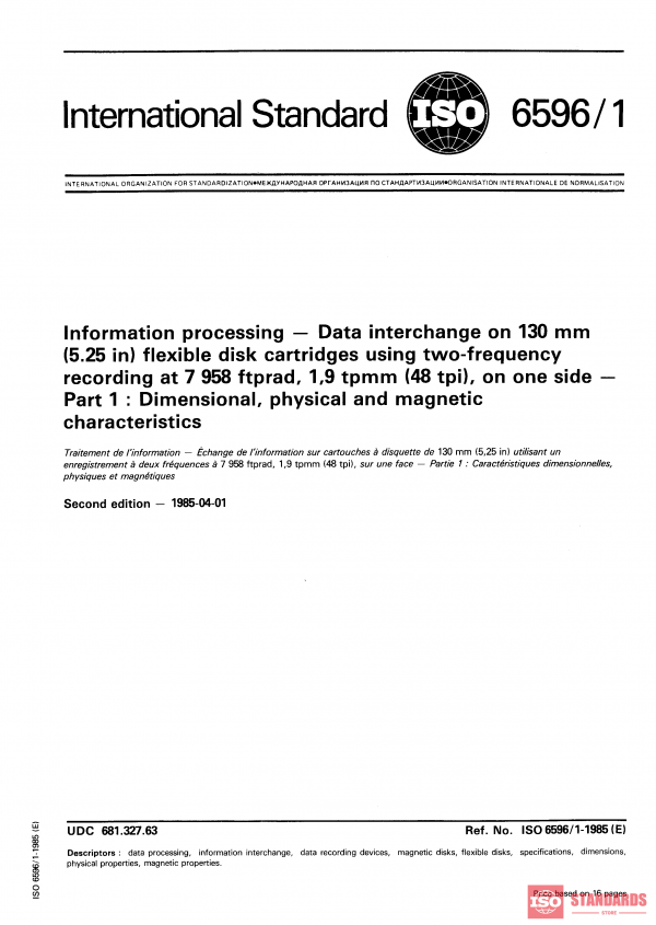 ISO 6596-1:1985 PDF