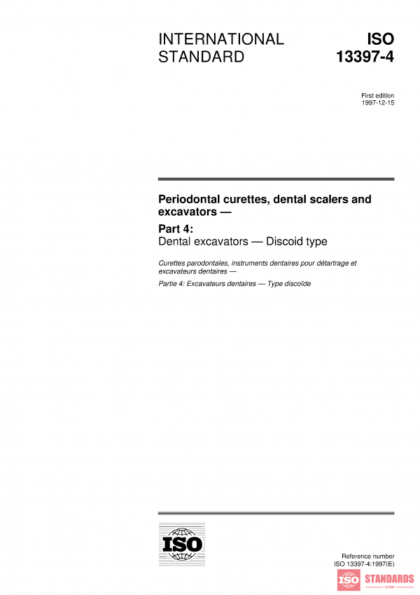 ISO 13397-4:1997 PDF