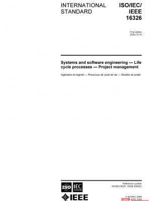 ISO/IEC/IEEE 16326:2009 PDF