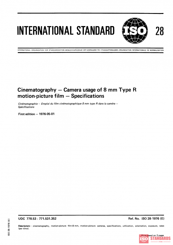 ISO 28:1976 PDF