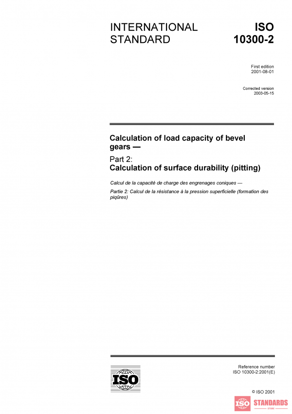 ISO 10300-2:2001 PDF