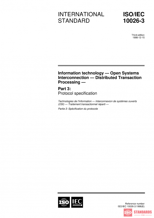 ISO/IEC 10026-3:1998 PDF
