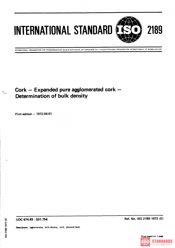 ISO 2189:1972 PDF