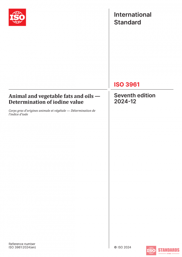 ISO 3961:2024 PDF