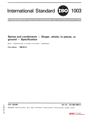 ISO 1003:1980 PDF