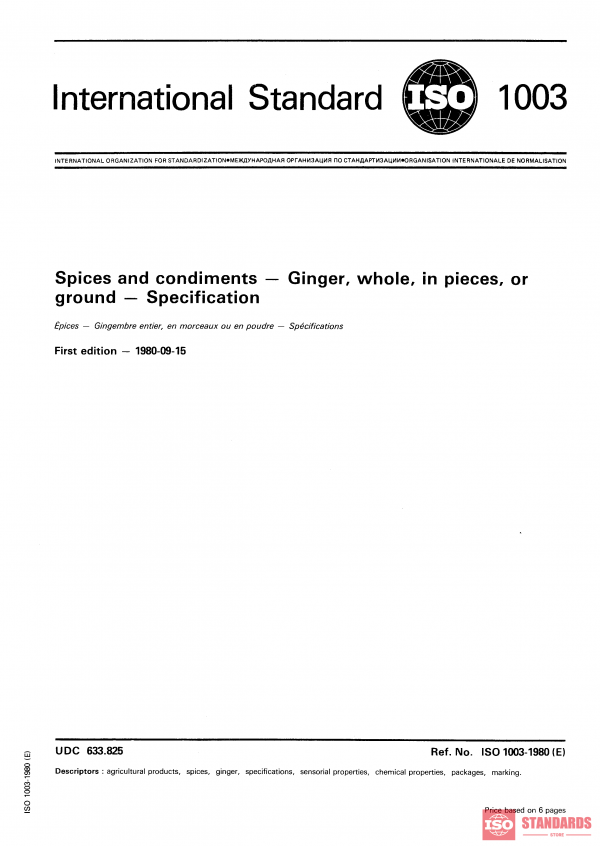 ISO 1003:1980 PDF