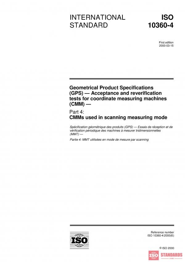 ISO 10360-4:2000 PDF