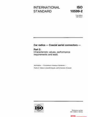 ISO 10599-2:1997 PDF