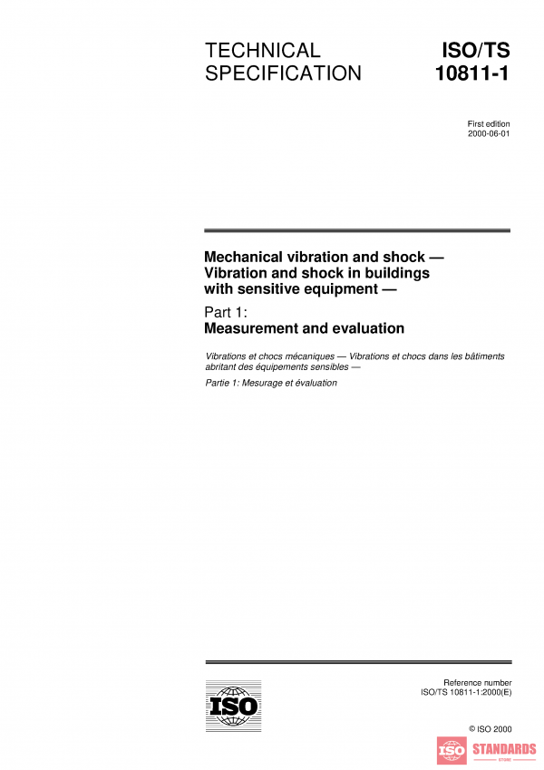 ISO/TS 10811-1:2000 PDF