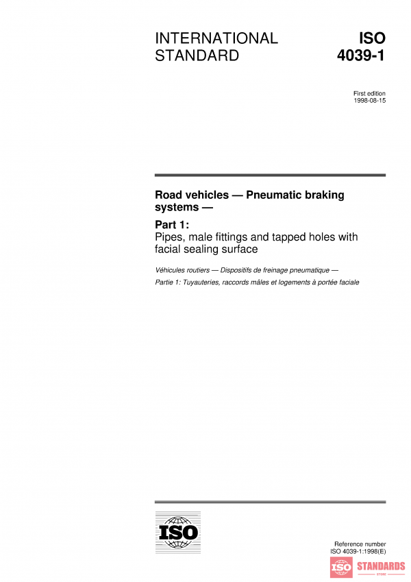 ISO 4039-1:1998 PDF