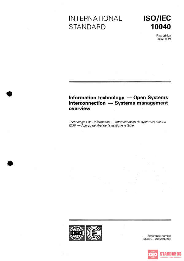 ISO/IEC 10040:1992 PDF
