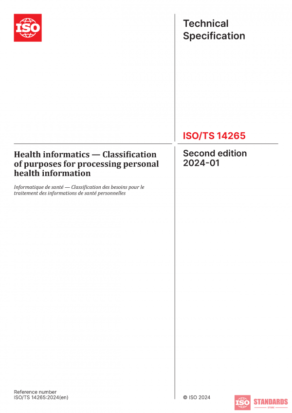 ISO/TS 14265:2024 PDF