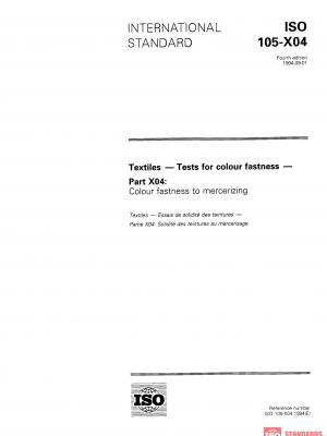 ISO 105-X04:1994 PDF