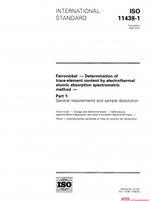 ISO 11438-1:1993 PDF