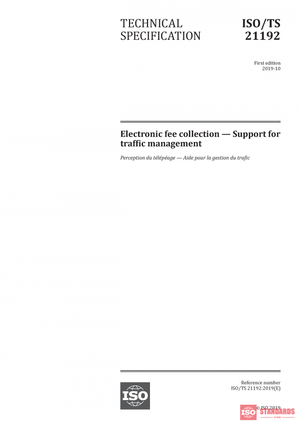 ISO/TS 21192:2019 PDF