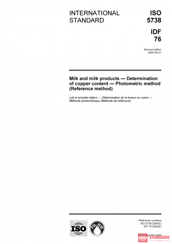 ISO 5738:2004 PDF
