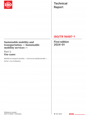 ISO/TR 16497-1:2024 PDF