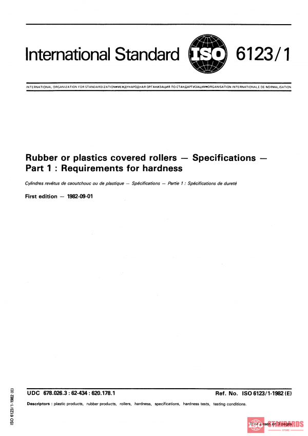ISO 6123-1:1982 PDF