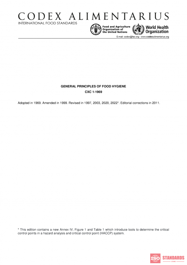 CXC 1:1969 PDF