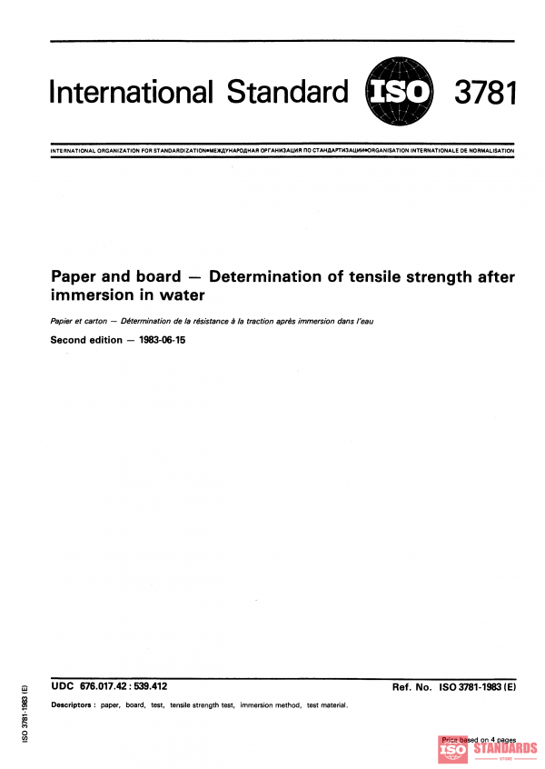 ISO 3781:1983 PDF