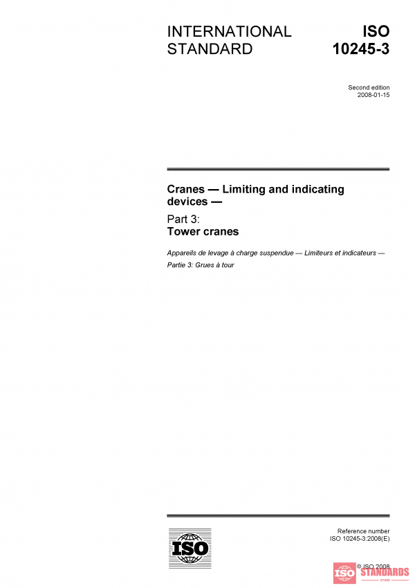 ISO 10245-3:2008 PDF