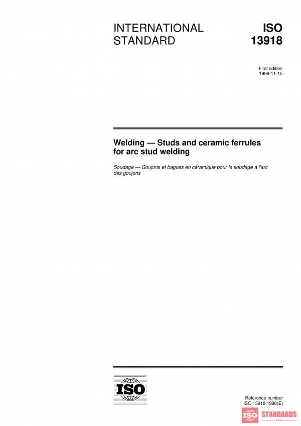 ISO 13918:1998 PDF
