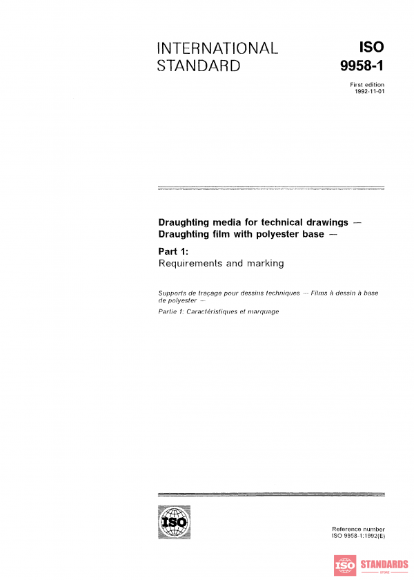 ISO 9958-1:1992 PDF