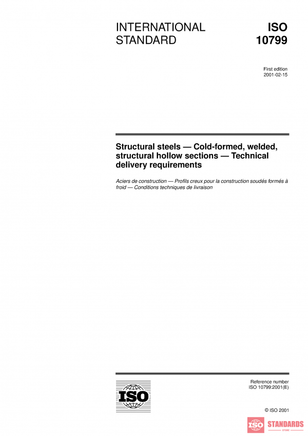ISO 10799:2001 PDF