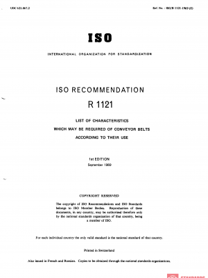 ISO/R 1121:1969 PDF