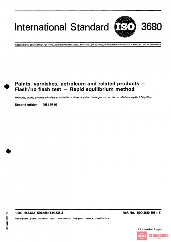 ISO 3680:1981 PDF